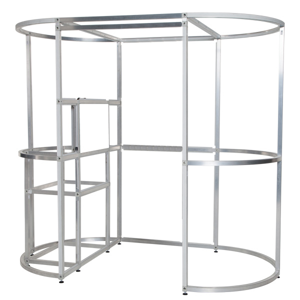 Photobooths Photo Booth Oval Aluminium Frame Photobooths