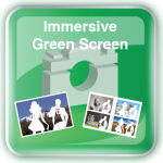 Photobooth Immersive Green Screen Icon