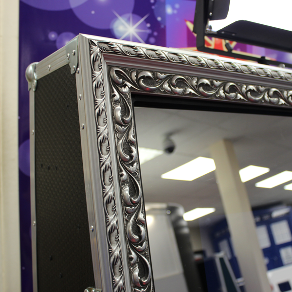 Photobooths Silver Magic Mirror Frame Photobooths