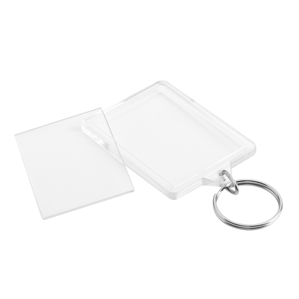 photobooths clear keyrings box of 100 photobooths