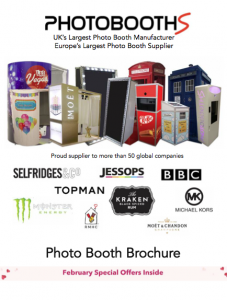 Photobooths Brochure Front Cover