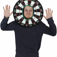 Dart BoardHead Mask Mask Photo Booth Prop