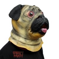 Pug Mask Mask Photo Booth Prop