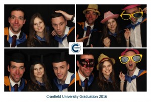 Cranfield Uni Photo Booth Graduation