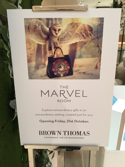 Marvel Room Brown Thomas 2016