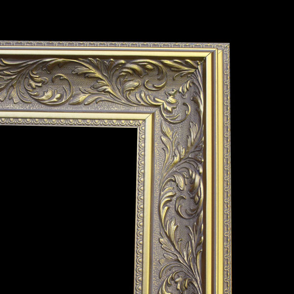 Ornate Gold Magic Mirror Frame