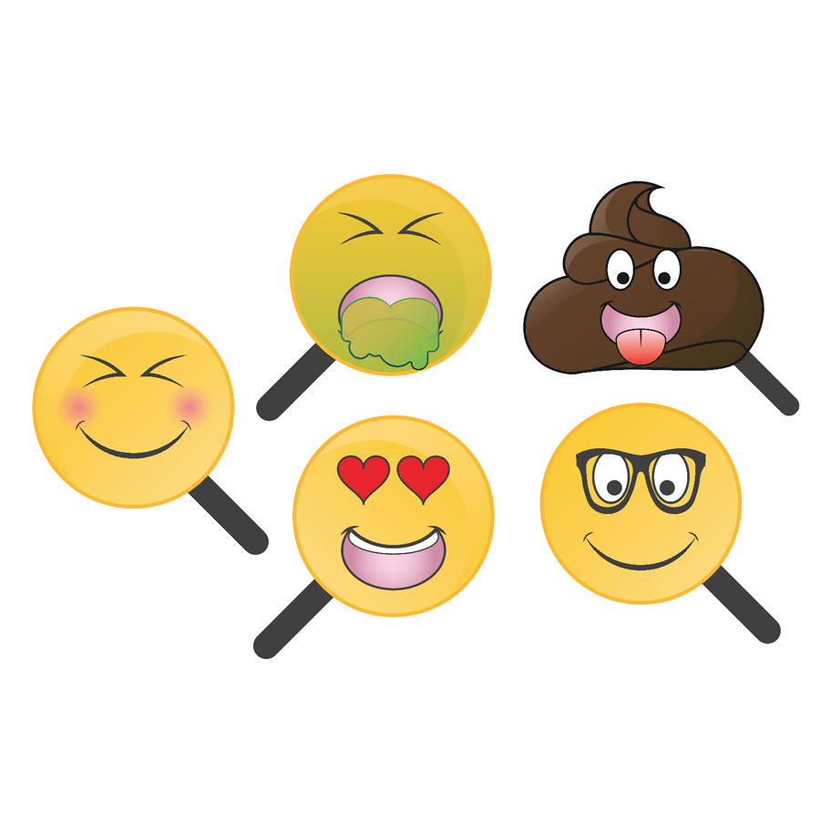 Photobooths Emoji Photo Booth Props Decorations Props