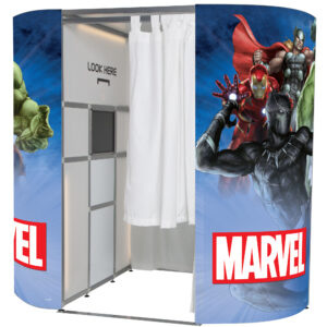 Marvel Avengers photo booth skin