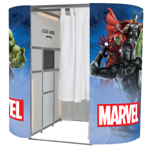 Marvel's Avengers photo booth skin