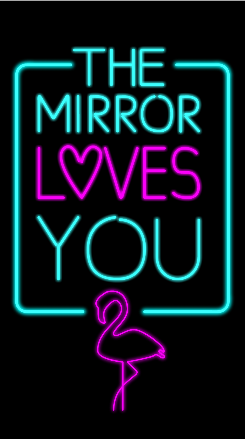 Photobooths | Magic Mirror Flash Animation | Neon Theme | The Mirror Loves  You