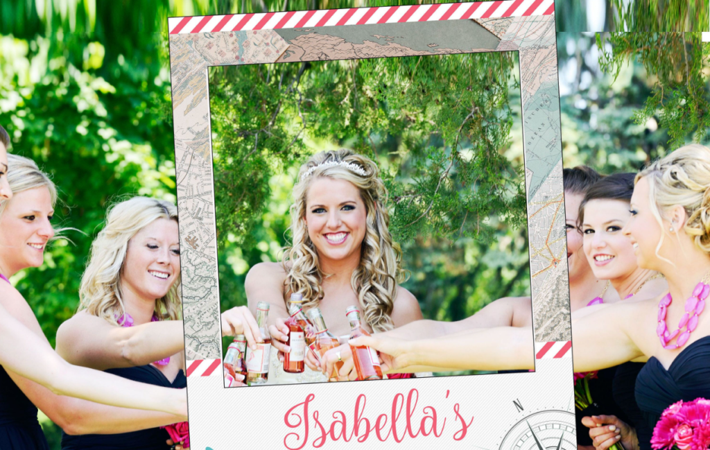 How to Make a Bridal Shower Photo Booth Frame? 