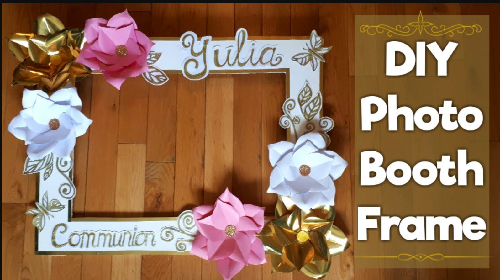 DIY Easy Photo Frame using cardboard