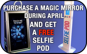 Mirror and Free Selfie Pod
