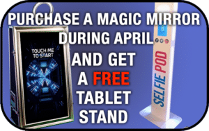 Free iPad Stand with Mirror