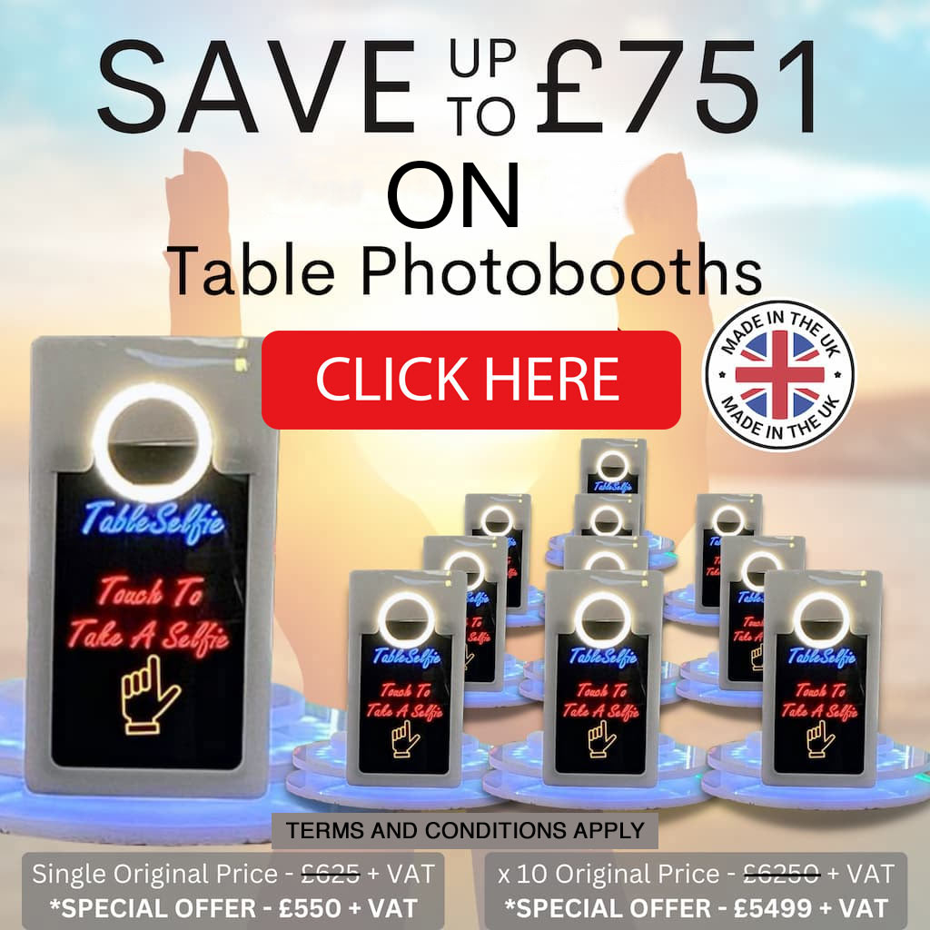 Table PhotoBooths Offer