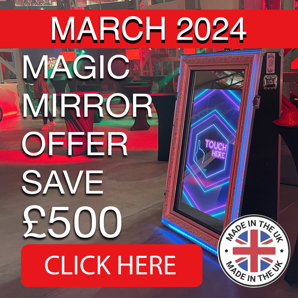 PhotoBooth Magic Mirror March 2024 Offer
