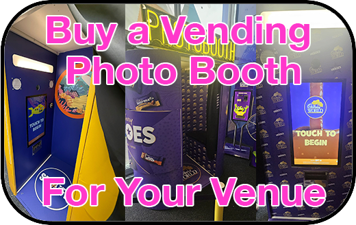 Buy A Vending PhotoBooth For your Venue
