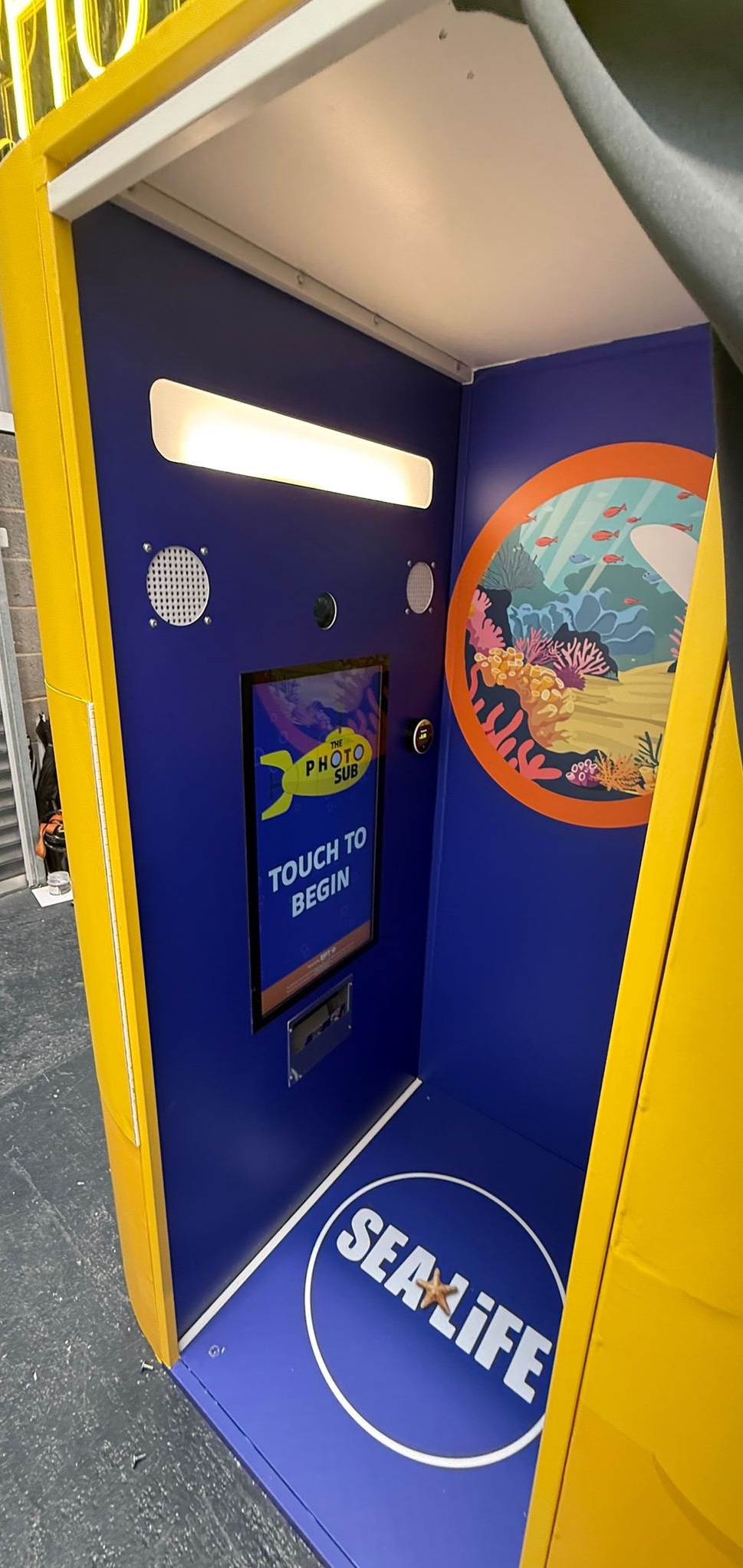 PhotoBooth - Sealife